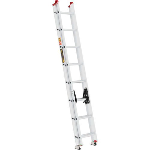Jobsite Series Extension Ladder, 200 lbs. Cap., 16' H, Grade 3 Nuna Depot Inc.