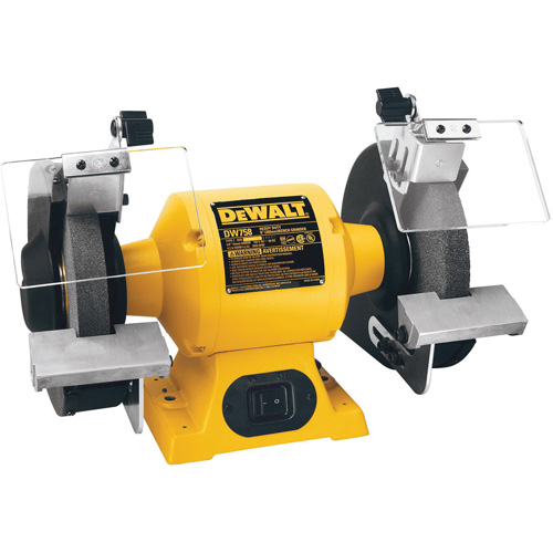 Heavy-Duty Bench Grinder, 8" Wheel Diameter, 3/4 HP, 3600 RPM Nuna Depot Inc.