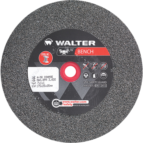Bench Grinding Wheels, 7" x 1", 1" Arbor, 1 Nuna Depot Inc.