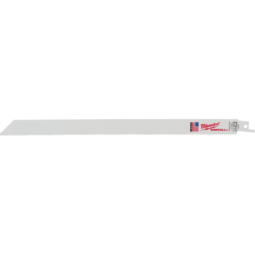 Lame de scie alternative Sawzall, Bim&eacute;tal, 10/14 Dents par pouce, 12" lo Nuna Depot Inc.