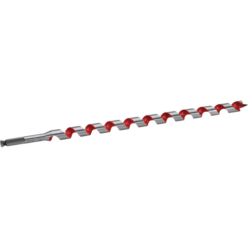 Longue m&egrave;che h&eacute;licoidale pour perceuse, Diam&egrave;tre de 1-1/16", Cannelure 15", Tige 7/16" hexagonal Nuna Depot Inc.