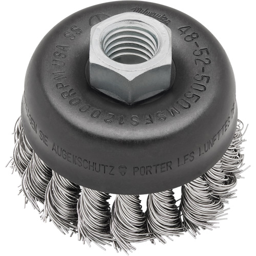 Carbon Steel Knotwire Cup Brush Nuna Depot Inc.