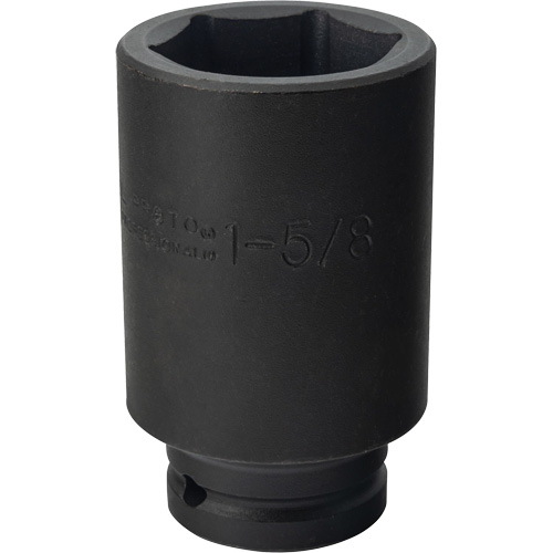 Socket, Impact, 1-5/8", 3/4" Drive, 6 Points, Deep Nuna Depot Inc.