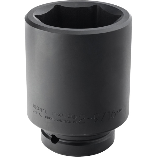 Socket, Impact, 2-9/16", 1" Drive, 6 Points, Deep Nuna Depot Inc.