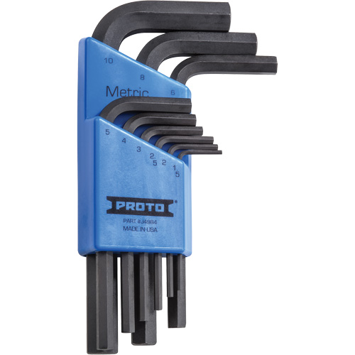 Short-Arm Hex Key Set, 9 Pcs., Metric Nuna Depot Inc.