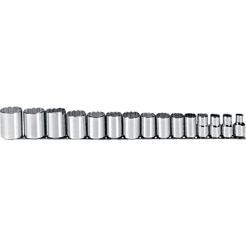 Jeu de douilles, 15 Mcx, Prise de 1/2" Nuna Depot Inc.