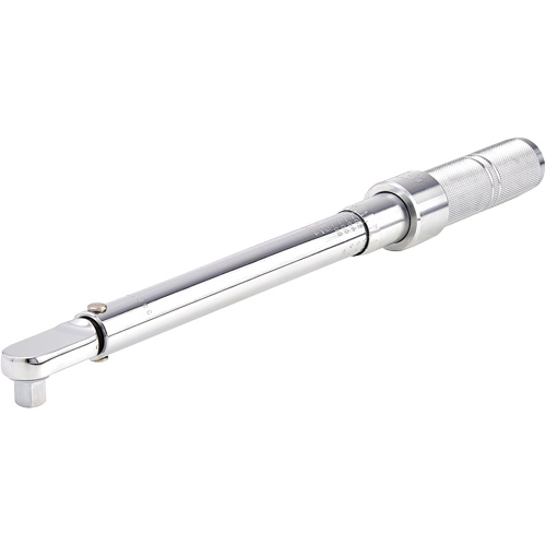 Fixed Head Micrometer Torque Wrench, Click, 3/8" Square Drive, 16-80 ft-lbs. Nuna Depot Inc.