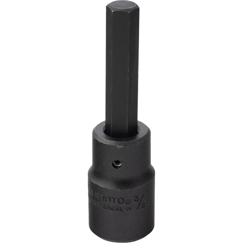 Embout &agrave; ins&eacute;rer, Hexagonale, 3/8" x 3-1/4" lo, Prise 1/2" Nuna Depot Inc.