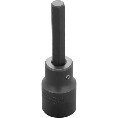 Embout &agrave; ins&eacute;rer, Hexagonale, 8 mm x 3-1/4" lo, Prise 1/2" Nuna Depot Inc.
