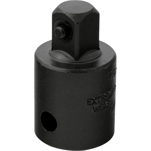 Socket Adapter, Impact, 1/2" Drive, 3/8" Socket, 1-7/16" L Nuna Depot Inc.
