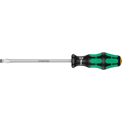 Tapered Slotted Screwdriver, 7 mm, 10-1/16" L, Plastic Handle Nuna Depot Inc.