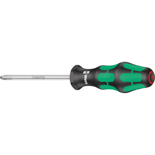 Phillips Screwdriver, #4 Tip, Round, 12-3/16" L, Plastic Handle Nuna Depot Inc.