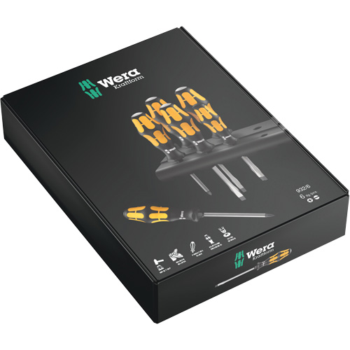 Jeu de tournevis s&eacute;rie 900 Chiseldriver et support, 6 mcx Nuna Depot Inc.