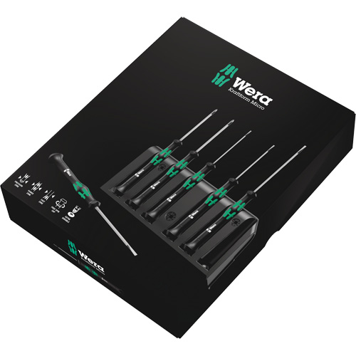 Micro Series Screwdriver Set with Rack, 6 Pcs. Nuna Depot Inc.