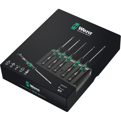 Jeu de tournevis s&eacute;rie Micro avec support, 6 mcx Nuna Depot Inc.