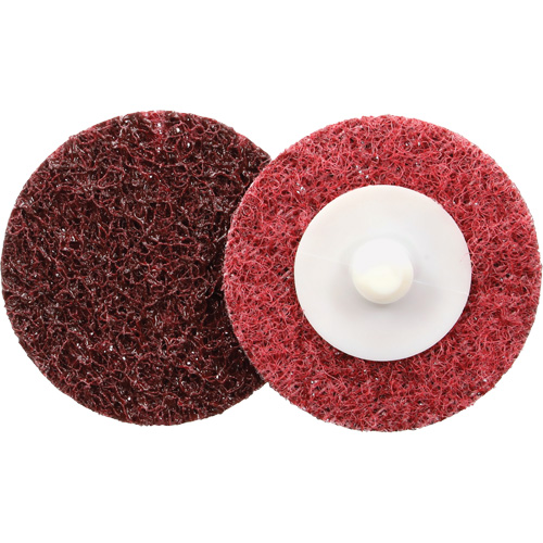 Disque de conditionnement de surface &agrave; remplacement rapide Standard Abrasives, 2" dia., Grain Moyen, Oxyde d'aluminium Nuna Depot Inc.