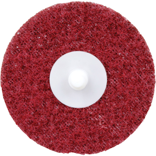 Disque de conditionnement de surface &agrave; remplacement rapide Standard Abrasives, 3" dia., Grain Moyen, Oxyde d'aluminium Nuna Depot Inc.