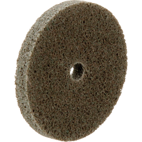Standard Abrasives Unitized Wheel, 2" x 1/4", 1/4" Arbor, Medium Grit, Aluminum Oxide Nuna Depot Inc.