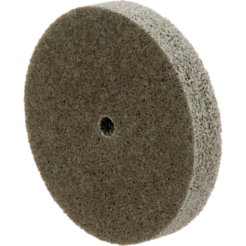 Disque unitaris&eacute; Standard Abrasives, 3" x 1/2", Arbre de 1/4", Grain de Moyen, Oxyde d'aluminium Nuna Depot Inc.