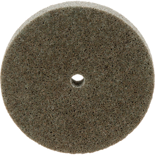Disque unitaris&eacute; Standard Abrasives, 3" x 1/2", Arbre de 1/4", Grain de Moyen, Oxyde d'aluminium Nuna Depot Inc.