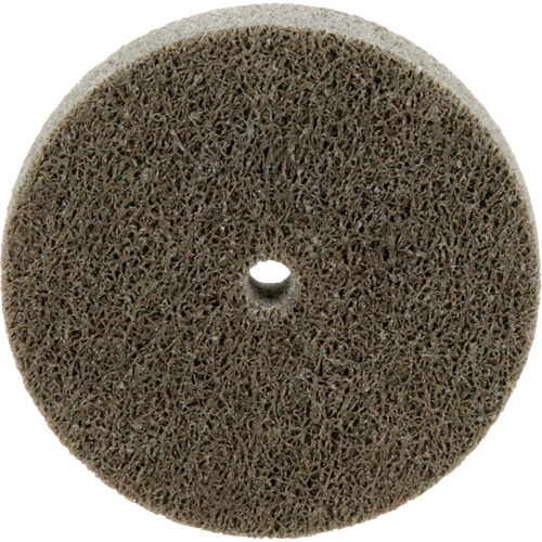 Disque unitaris&eacute; Standard Abrasives, 3" x 1/2", Arbre de 1/4", Grain de Moyen, Oxyde d'aluminium Nuna Depot Inc.