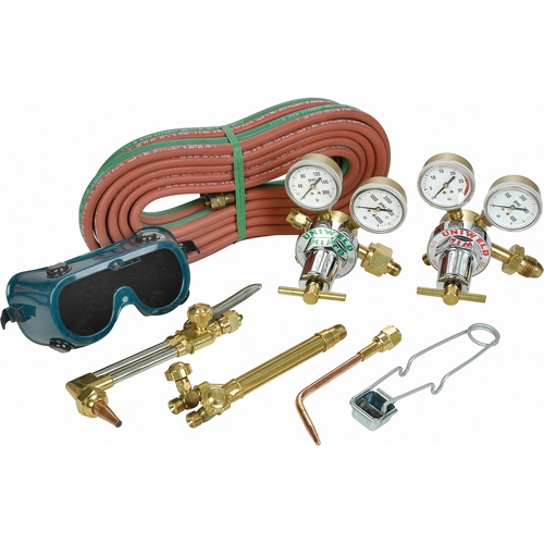 Ensemble de soudage au gaz Uniweld All American, Coupe jusqu'&agrave; 1/2" Nuna Depot Inc.