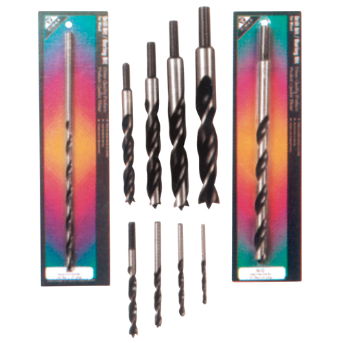 Brad Point, Wood Drills, 1", 8-5/8" Length, 1/2" Shank Nuna Depot Inc.