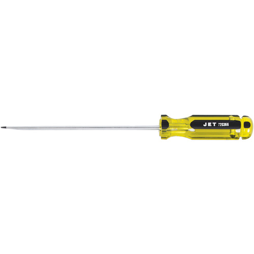 SDS-6R Slot Jumbo Handle Screwdriver, 3/16" Tip, Round, Plastic Handle Nuna Depot Inc.
