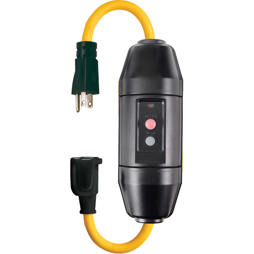 Cordons avec disjoncteur de fuite &agrave; la terre en ligne, 120 V, 20 A, Cordon de  Nuna Depot Inc.