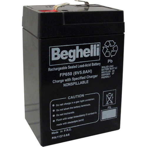 Sealed Lead Acid Batteries, 6 V, 5 Ah Nuna Depot Inc.