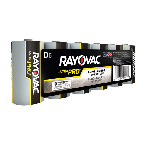 Ultra PRO Industrial Batteries, D, 1.5 V Nuna Depot Inc.