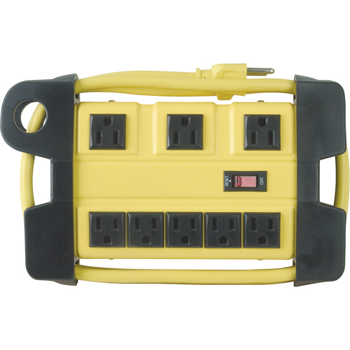 Bloc d'alimentation pour atelier, 8 Prise(s), 6', 15 A, 1875 W, 125 V Nuna Depot Inc.