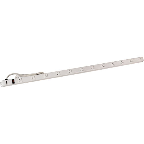 4' Power Strip, 12 Outlet(s), 6', 125 V Nuna Depot Inc.