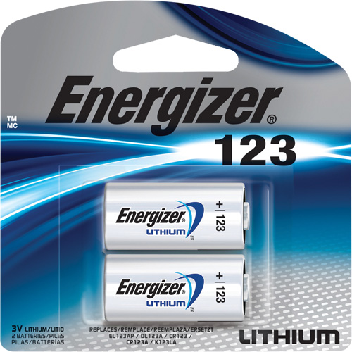 Batteries au lithium, 123, 3 V Nuna Depot Inc.