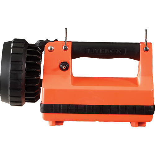 E-Flood&reg; FireBox&reg; Lantern with Standard System, LED, 615 Lumens, 8 Hrs. Run Time, Rechargeable Batteries, Included Nuna Depot Inc.