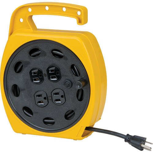 Wind-Up Extension Cord, 25', SJT, 16/3 Gauge, 10 A Nuna Depot Inc.