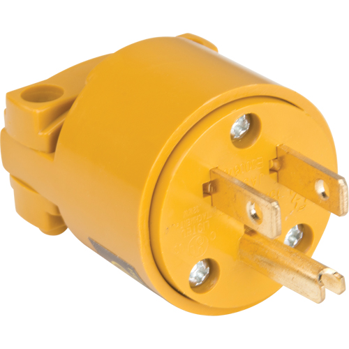 PVC Grounding Plug, Plastic, 15 A, 125 V Nuna Depot Inc.