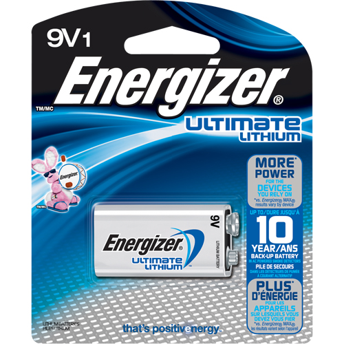 Lithium Batteries, 9 V Nuna Depot Inc.
