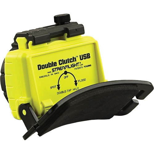 Double Clutch USB Headlamp, LED, 125 Lumens, 3.5 Hrs. Run Time, Rechargeable Batteries Nuna Depot Inc.