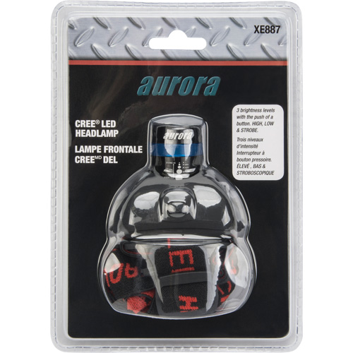 Lampe frontale Cree, DEL, 120 lumens, 6 hres de fonctionnement, piles AAA Nuna Depot Inc.