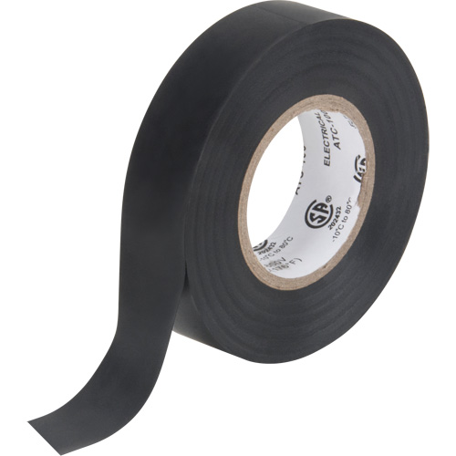 Electrical Tape, 19 mm (3/4") x 18 M (60'), Black, 7 mils Nuna Depot Inc.