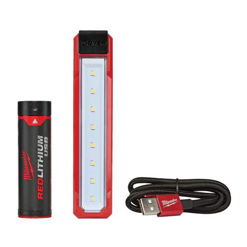 Projecteur de poche USB Rover, DEL, 445 lumens, 2 hres de fonctionnement, Bloc-pile Rechargeable, Plastique Nuna Depot Inc.