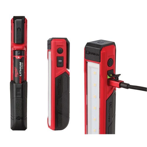Projecteur de poche USB Rover, DEL, 445 lumens, 2 hres de fonctionnement, Bloc-pile Rechargeable, Plastique Nuna Depot Inc.