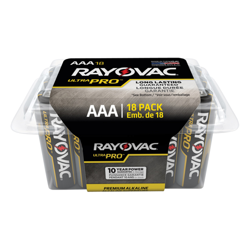 Ultra PRO Industrial Batteries, AAA, 1.5 V Nuna Depot Inc.