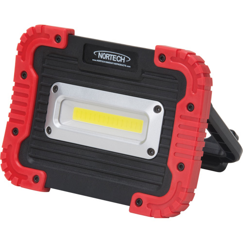 Portable Work Light, LED, 10 W, 1000 Lumens, Plastic Housing Nuna Depot Inc.