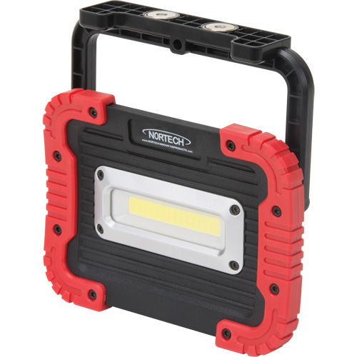 Portable Work Light, LED, 10 W, 1000 Lumens, Plastic Housing Nuna Depot Inc.
