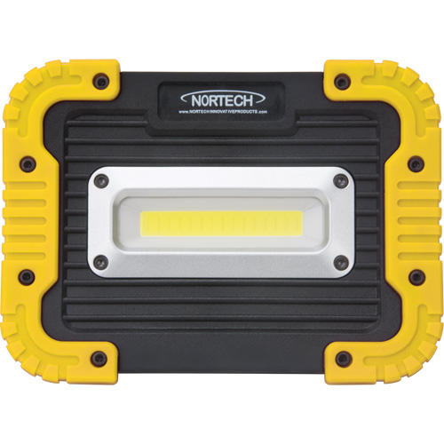 Portable Work Light, LED, 10 W, 1000 Lumens, Plastic Housing Nuna Depot Inc.