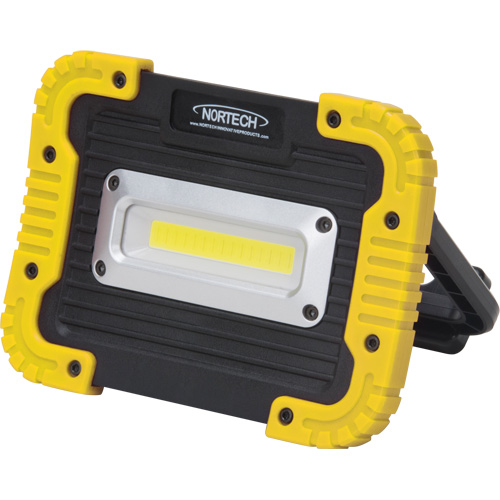 Portable Work Light, LED, 10 W, 1000 Lumens, Plastic Housing Nuna Depot Inc.