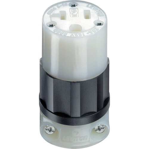 Connecteur verrouillable de calibre industriel, 5-20R, Nylon Nuna Depot Inc.