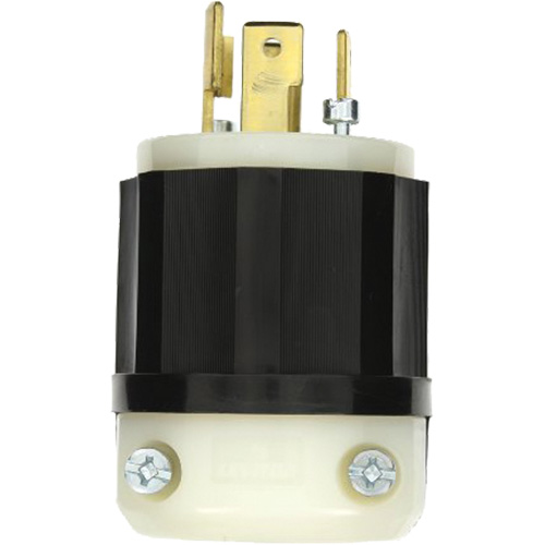 Fiche verrouillable de calibre industriel, Nylon, 30 A, 347 V/600 V, L20-30P Nuna Depot Inc.